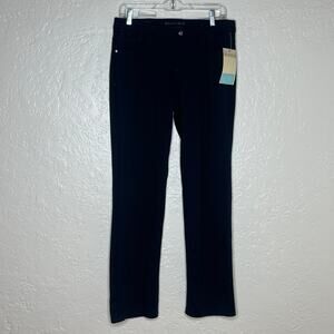 Sonoma Modern Fit Low Rise Straight Stretch Pants Women’s Black Size 8